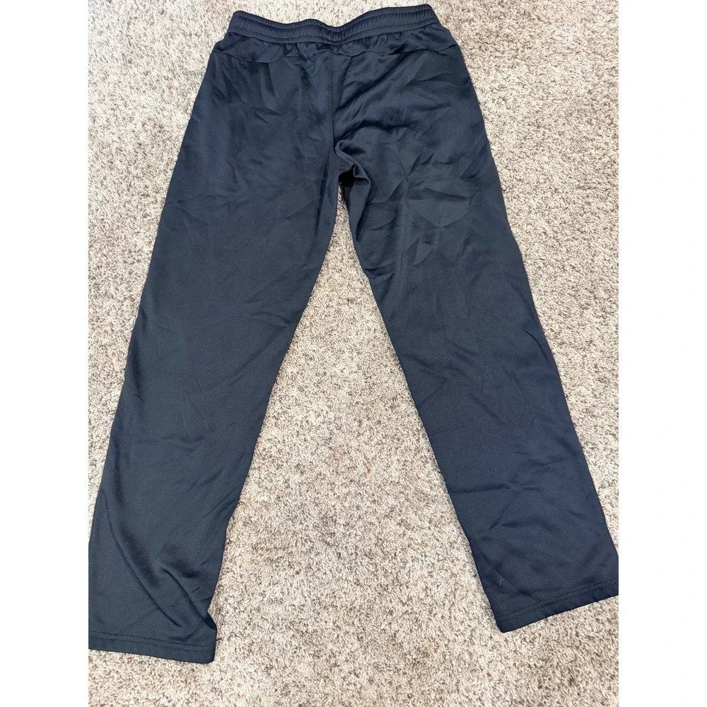 Under Armour Boys Black Active Track Pants Loose Fit Size Youth XL YXL